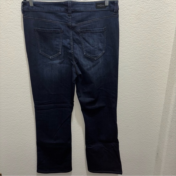 Liverpool Dark Indigo Bootcut Jeans 16W Stretch - Picture 2 of 6